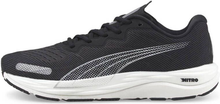 Puma Velocity Nitro 2 hardloopschoenen zwart wit