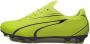PUMA VITORIA FG AG Heren Sportschoenen Electric Lime- Black - Thumbnail 1