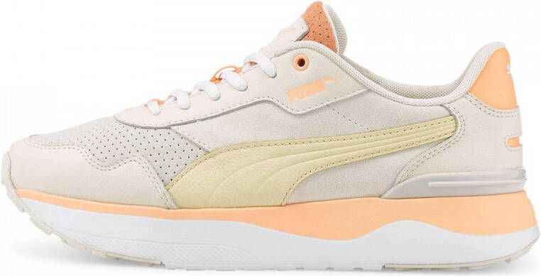 Puma Voyage Premium sneakers grijs lichtgeel lichtoranje