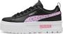 Puma Wild sneakers zwart roze lila Meisjes Imitatieleer Dierenprint 35.5 - Thumbnail 1