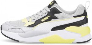 Puma X Ray 2 Square AC PS sneakers lichtgrijs wit zwart geel
