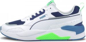 Puma X-Ray 2 Square sneakers wit groen blauw