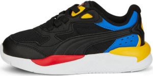 Puma x-ray speed sneakers zwart geel kinderen