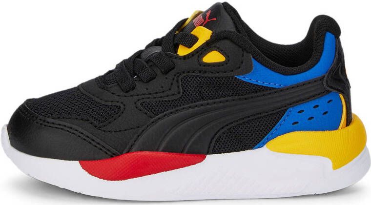 Puma x-ray speed sneakers zwart geel kinderen