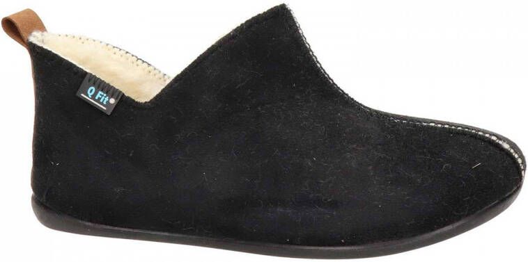 Q-Fit Q Fit Madrid dames pantoffel Zwart