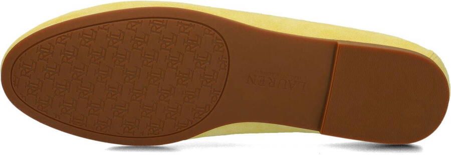 LAUREN RALPH LAUREN Loafers Dames Averi Iii Flats Suède Geel - Foto 2