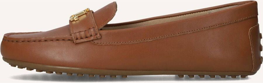 LAUREN RALPH LAUREN Mocassins Dames Barnsbury Flats Leer Camel - Foto 6