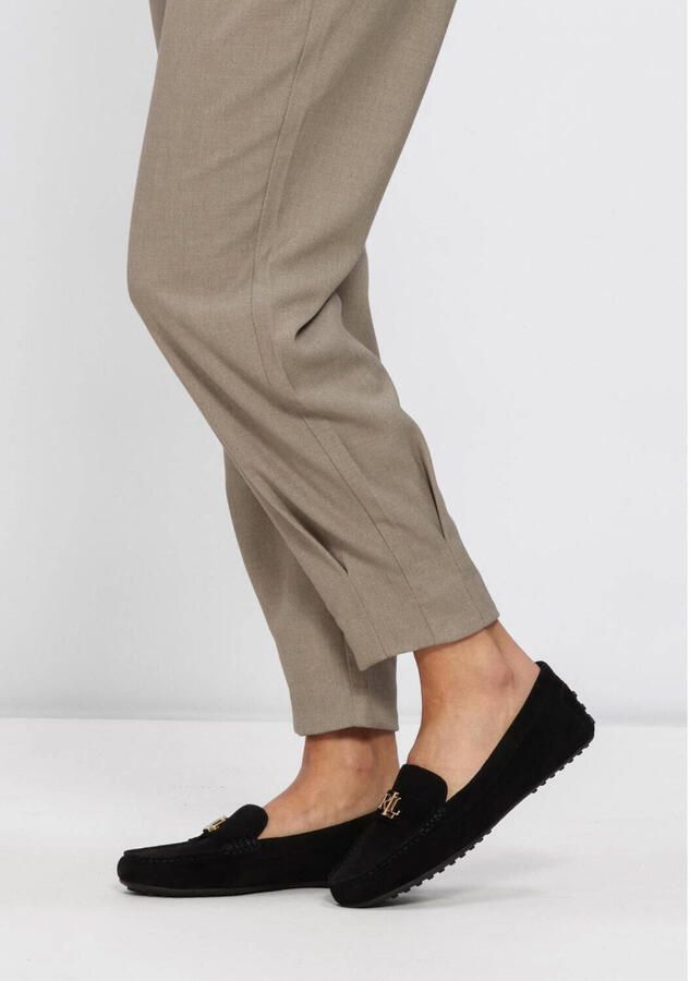 Lauren Ralph Lauren Leren loafers met labelapplicatie van Lauren Ralph LaureL model 'BARNSBURY' - Foto 6
