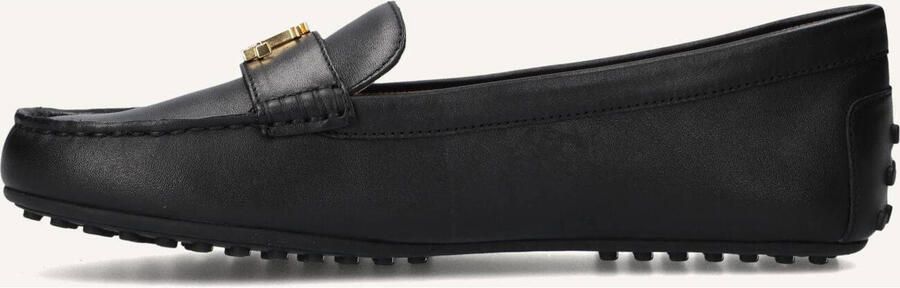 LAUREN RALPH LAUREN Mocassins Dames Barnsbury Flats Leer Zwart - Foto 6
