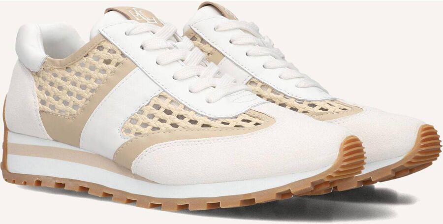 LAUREN RALPH LAUREN Lage Sneakers Dames Dani Low Top Lace 40 5 Leer Wit - Foto 2