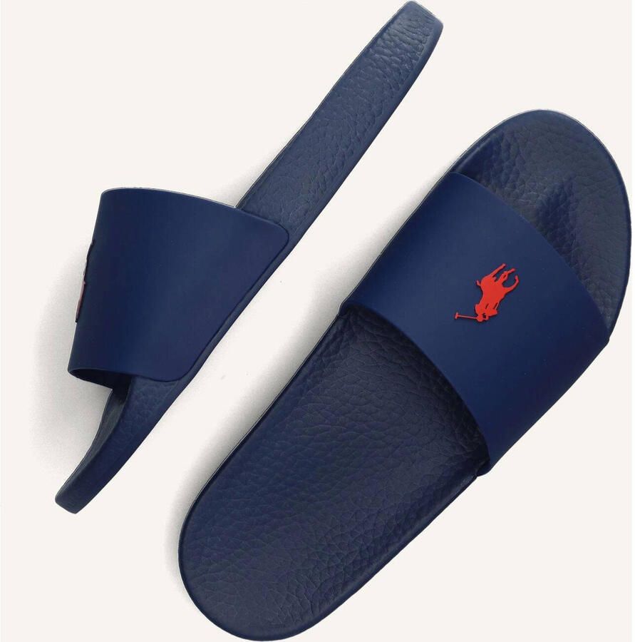 Polo Ralph Lauren Pool Slide Sandalen Schoenen navy red 46 beschikbare maaten:41 42 43 44 45 46 - Foto 2