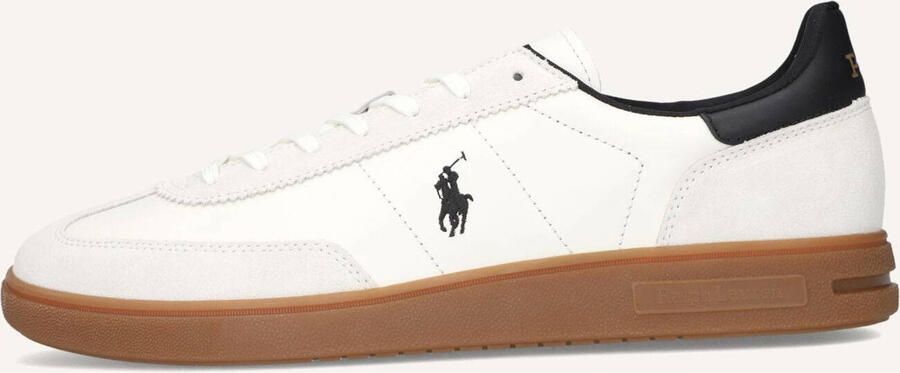 POLO RALPH LAUREN Ralph Lauren Lage Sneakers Dames Bedford Pp Sneakers Low Top Lace D Maat: 37 Materiaal: Leer Kleur: Wit
