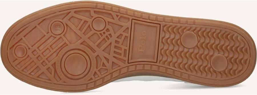 POLO RALPH LAUREN Ralph Lauren Lage Sneakers Dames Bedford Pp Sneakers Low Top Lace D Leer Wit - Foto 6