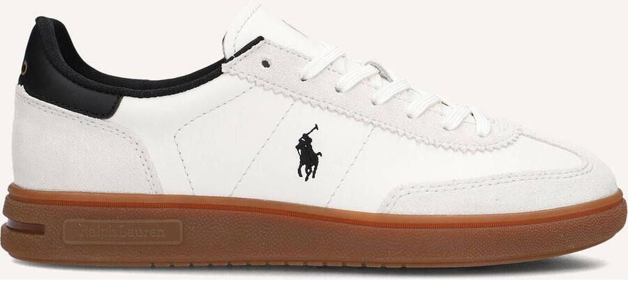 POLO RALPH LAUREN Ralph Lauren Lage Sneakers Dames Bedford Pp Sneakers Low Top Lace D Leer Wit - Foto 5