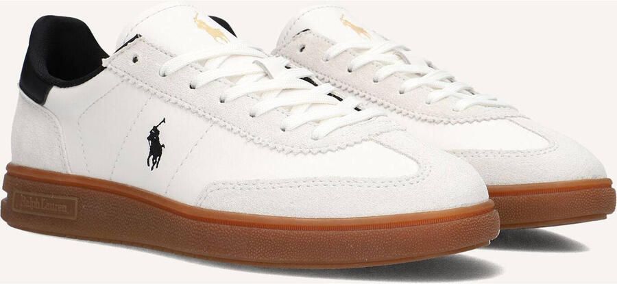 POLO RALPH LAUREN Ralph Lauren Lage Sneakers Dames Bedford Pp Sneakers Low Top Lace D Leer Wit - Foto 4