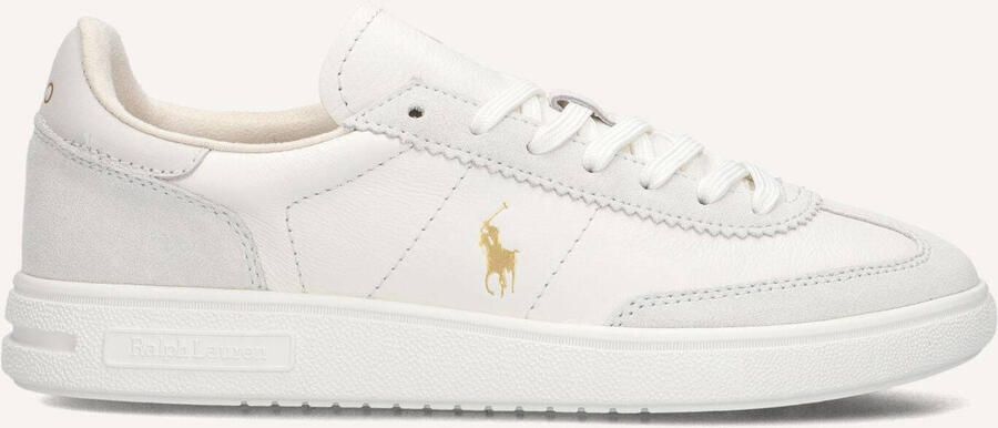 POLO RALPH LAUREN Ralph Lauren Lage Sneakers Dames Bedford Pp Sneakers Low Top Lace D Leer Wit
