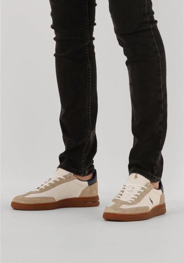 POLO RALPH LAUREN Ralph Lauren Lage Sneakers Heren Bedford Sneakers Low Top Lace Maat: 44 Materiaal: Suède Kleur: Beige