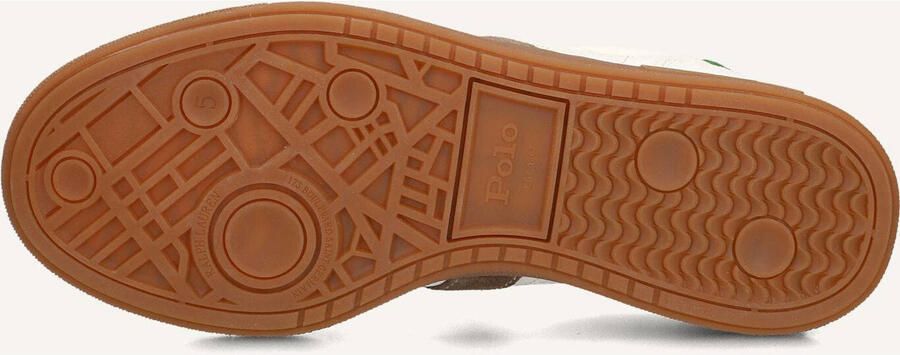 POLO RALPH LAUREN Ralph Lauren Lage Sneakers Dames Bedford-sneakers-low Top Lace Leer Wit - Foto 3