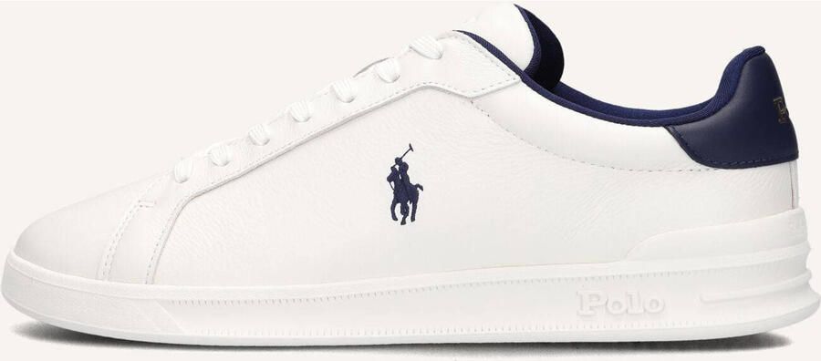 POLO RALPH LAUREN Ralph Lauren Lage Sneakers Heren Heritage Court Ii Leer Wit - Foto 3
