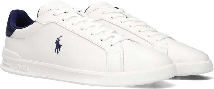 POLO RALPH LAUREN Ralph Lauren Lage Sneakers Heren Heritage Court Ii Leer Wit - Foto 4