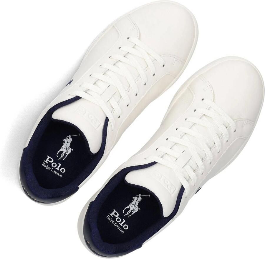 POLO RALPH LAUREN Ralph Lauren Lage Sneakers Heren Heritage Court Ii Leer Wit - Foto 2