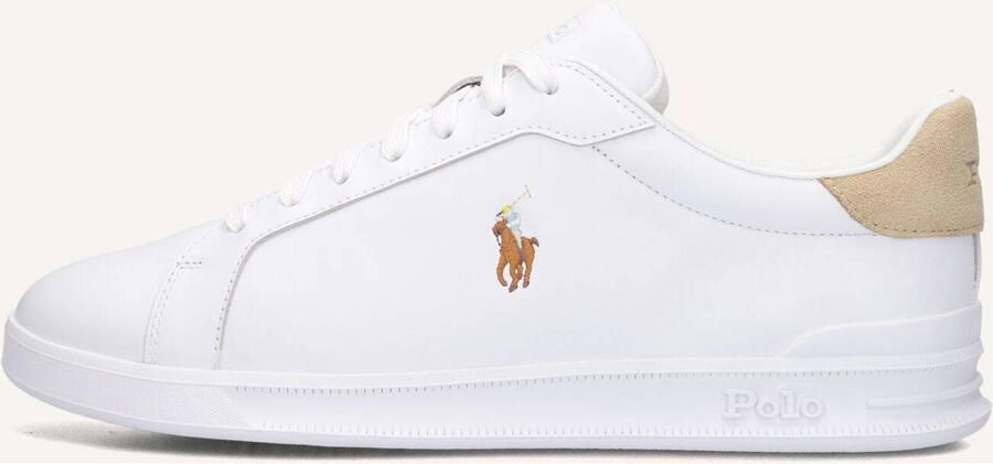 POLO RALPH LAUREN Ralph Lauren Lage Sneakers Heren Hrt Court Ii Leer Wit - Foto 4