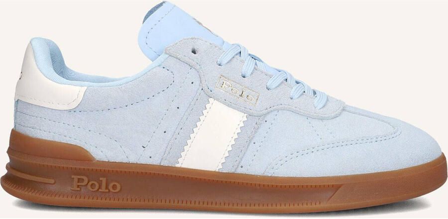 POLO RALPH LAUREN Ralph Lauren Lage Sneakers Dames Htr Aera-sneakers-low Top Lace Suède Blauw