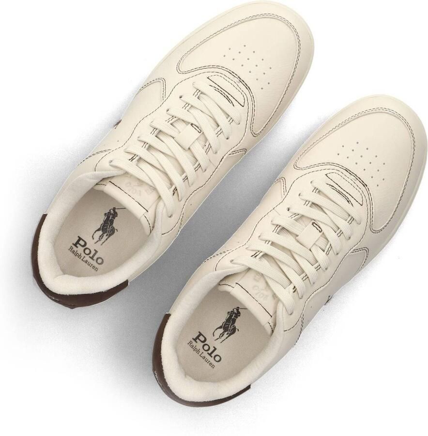 POLO RALPH LAUREN Ralph Lauren Lage Sneakers Mastercourt Leer Creme - Foto 2