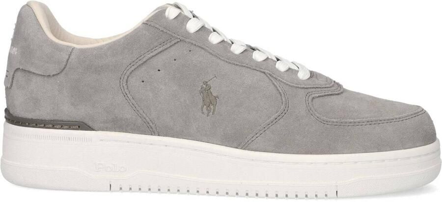POLO RALPH LAUREN Ralph Lauren Lage Sneakers Heren Masters Court Low Top Suède Grijs