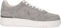 POLO RALPH LAUREN Ralph Lauren Lage Sneakers Heren Masters Court Low Top Suède Grijs - Grijs