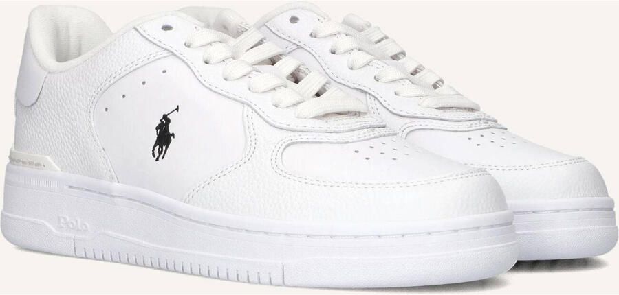POLO RALPH LAUREN Ralph Lauren Lage Sneakers Masters Court Low Top Leatherlook Wit - Foto 3