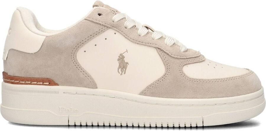 POLO RALPH LAUREN Ralph Lauren Lage Sneakers Dames Masters Crt Low Top D Suède Beige
