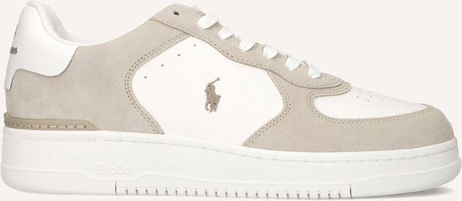 POLO RALPH LAUREN Ralph Lauren Lage Sneakers Heren Masters Crt Leer Wit