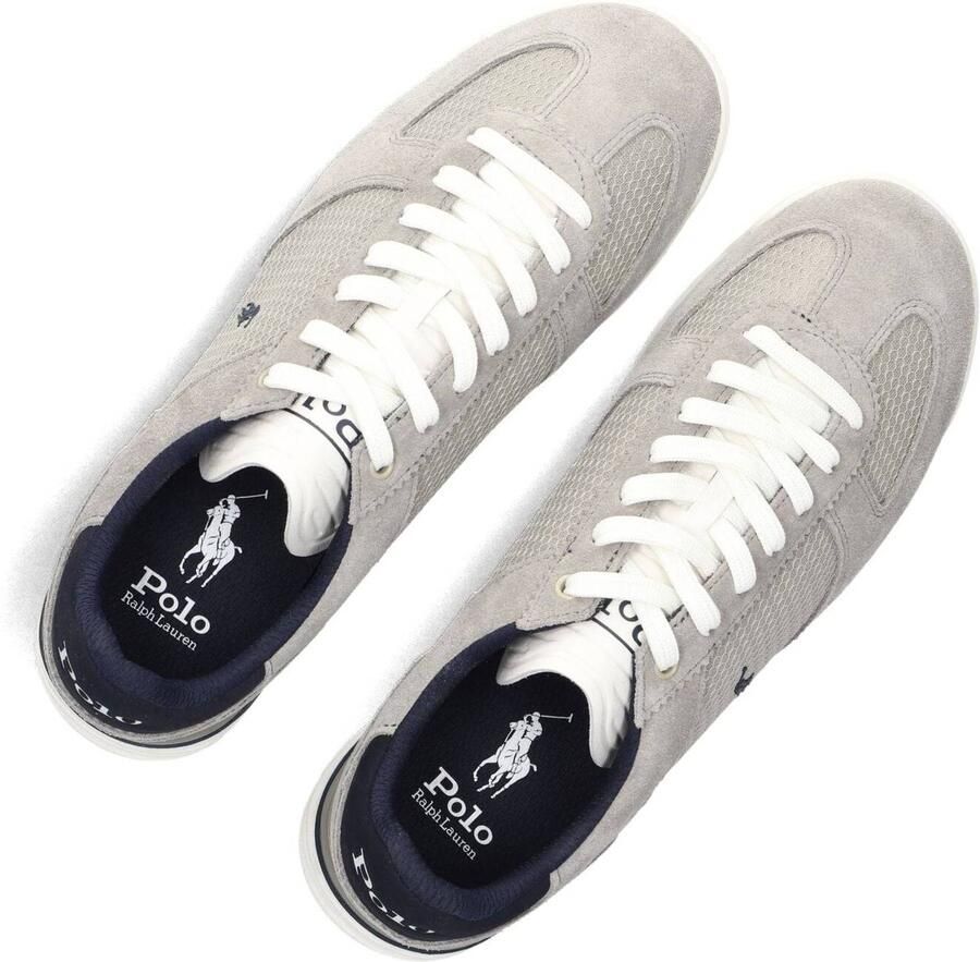 POLO RALPH LAUREN Ralph Lauren Lage Sneakers Heren Varick Suède Lichtgrijs - Foto 2