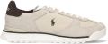 POLO RALPH LAUREN Ralph Lauren Lage Sneakers Heren Varick Suède Lichtgrijs - Lichtgrijs