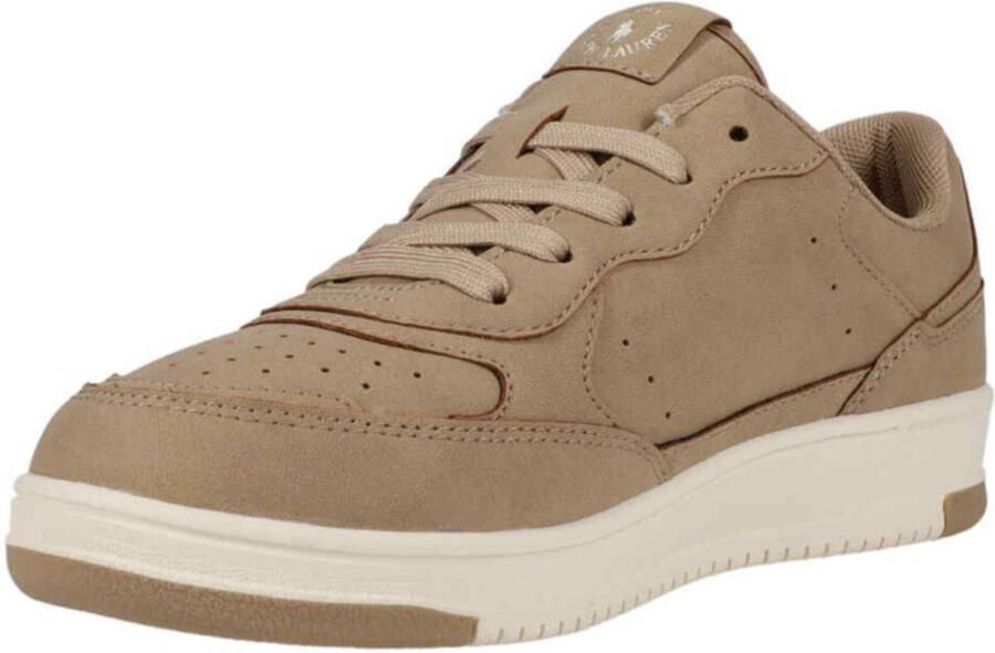 Ralph Lauren Masters Court II PS sneakers lichtbruin