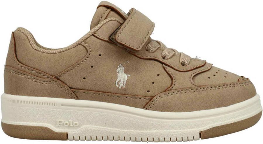 Ralph Lauren MASTERS COURT II PS sneakers lichtbruin - Foto 3