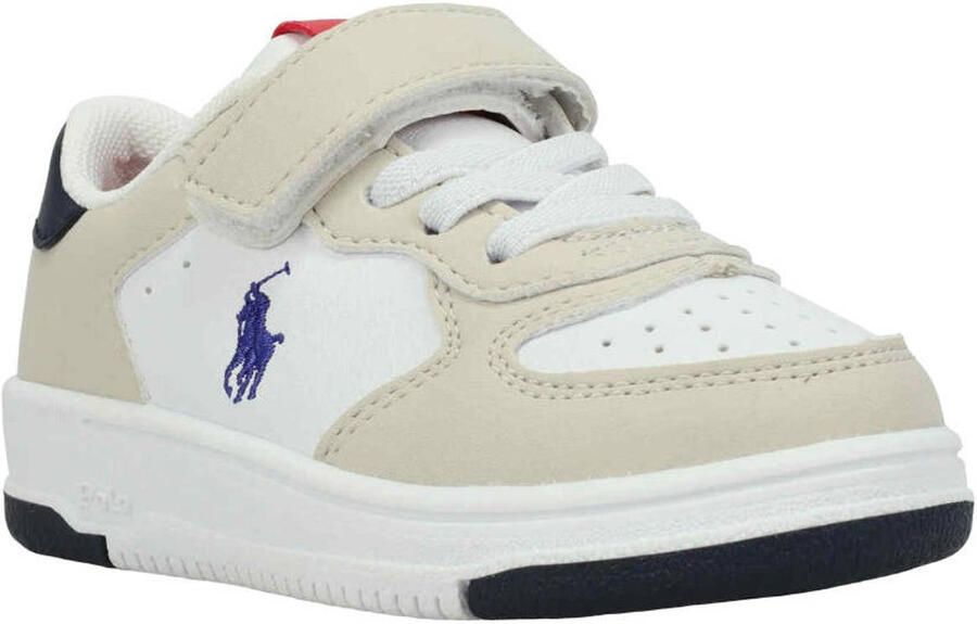 Ralph Lauren sneakers beige wit
