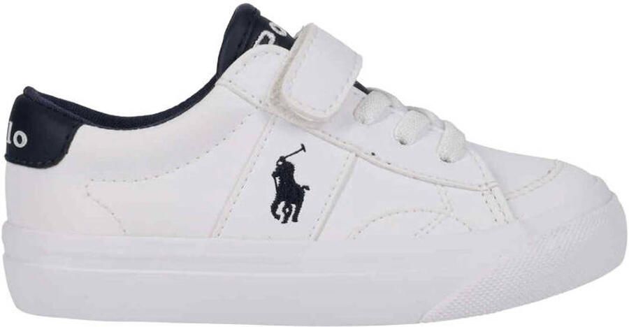 Ralph Lauren sneakers wit donkerblauw