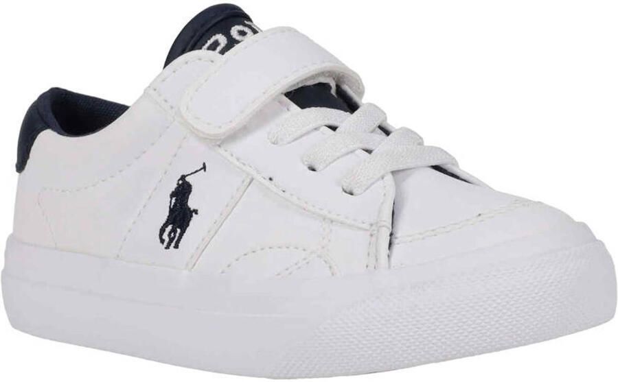 Ralph Lauren sneakers wit donkerblauw - Foto 2