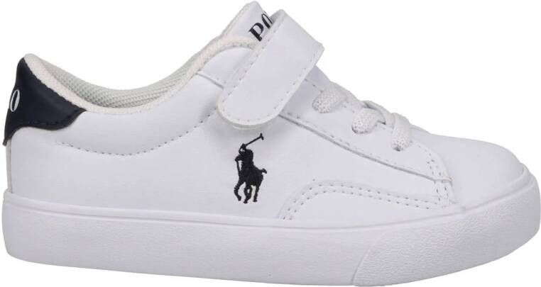 Ralph Lauren Theron V PS sneakers wit blauw