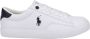 Ralph Lauren Polo Theron V White Navy kinder sneakers - Thumbnail 2