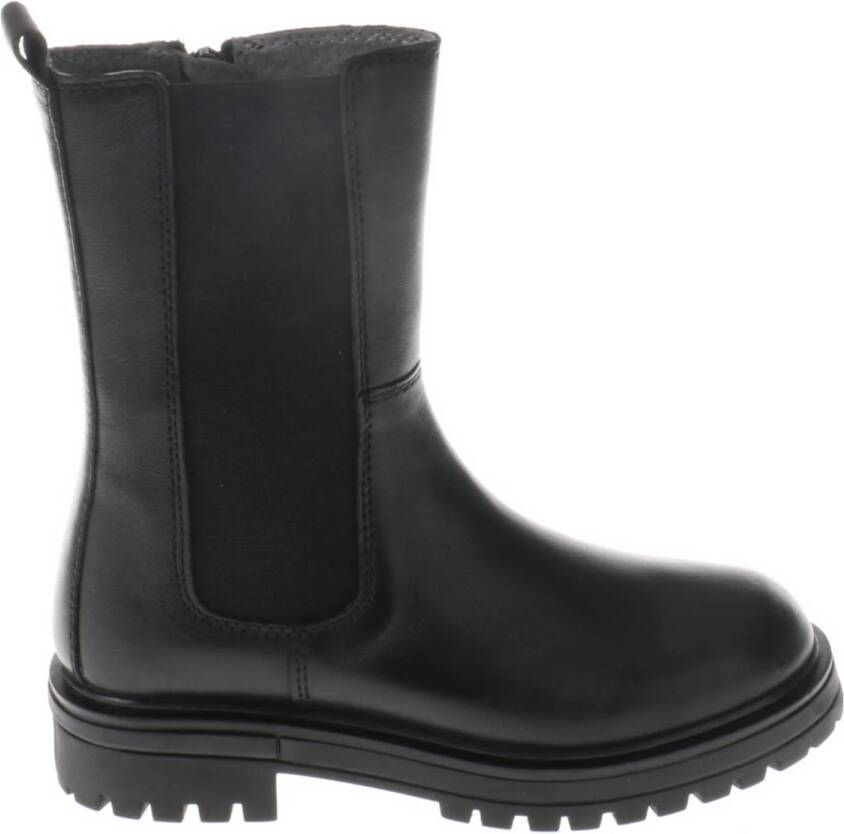 Red Code leren laarzen zwart