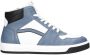 Red Code leren sneakers wit blauw - Thumbnail 1