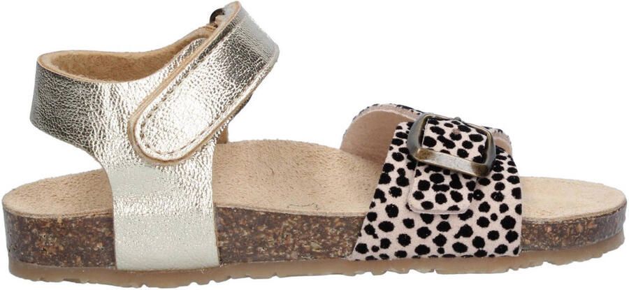 Red Code sandalen goud