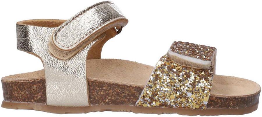 Red Code sandalen goud