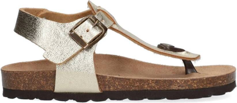 Red Code sandalen goud