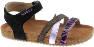 Red Code sandalen zwart