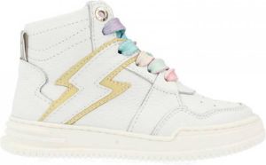 Red-rag Red Rag 12348 122 White Nappa Sneakers hoge sneakers