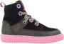 Red-Rag 12384 Zwarte sneaker roze zool Red Rag(30 Kleur Zwart ) - Thumbnail 1